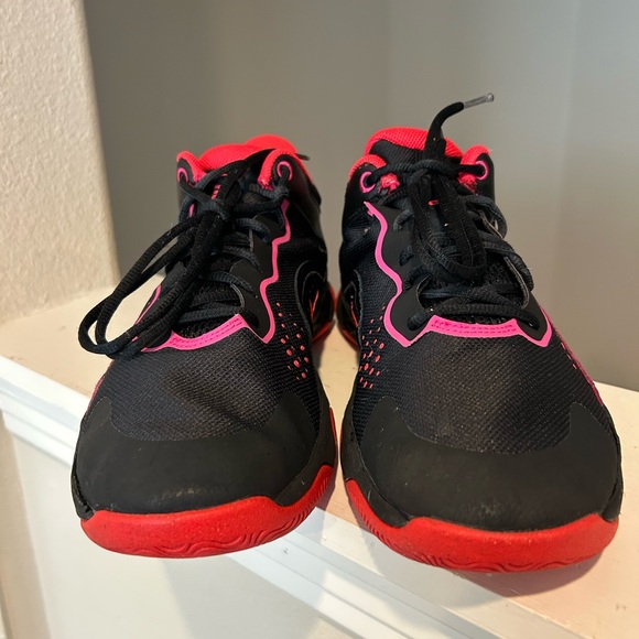 Nike Fly By Mid 3 Black Siren Red Pink Bright Basketball DD9311-002 Mens Sz 11.5 - Picture 9 of 9